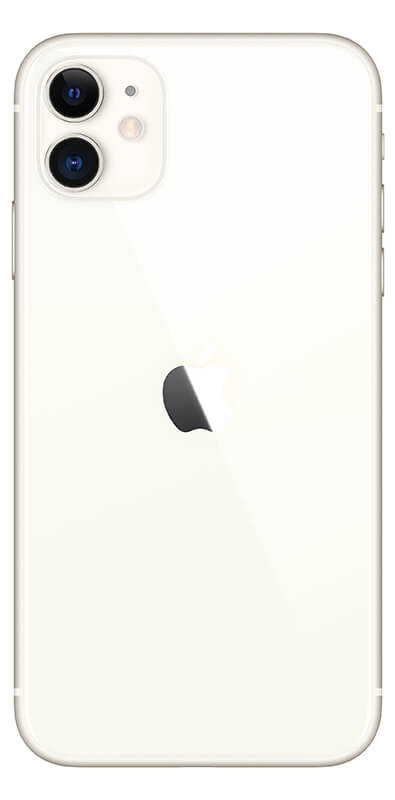 Apple iPhone 11 Weiß, Seitenansicht