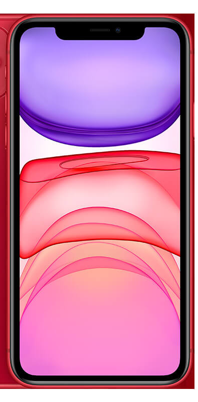 Apple iPhone 11 (PRODUCT)RED, Vorderansicht