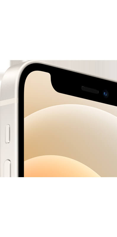 Apple iPhone 12 mini Weiß, Rückansicht