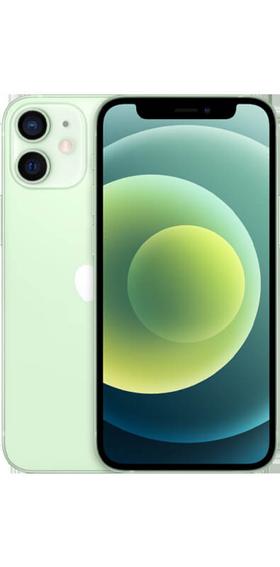 Apple iPhone 12 mini Grün, Seitenansicht