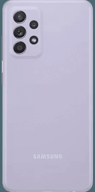 Samsung A52s 5G Awesome Violet, Seitenansicht