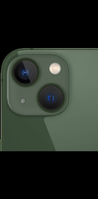 Apple iPhone 13 Grün, Rückansicht