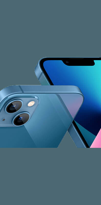 Apple iPhone 13 mini Blau, Weitere Ansicht 2