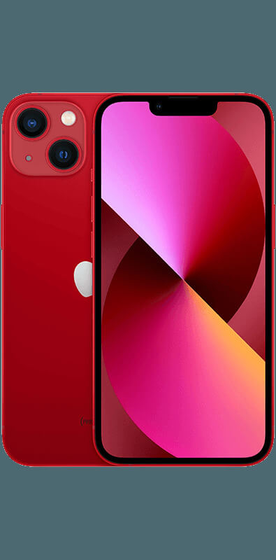 Apple iPhone 13 mini PRODUCT(RED), Vorderansicht