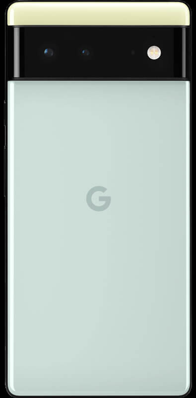 Google Pixel 6 Grün, Rückansicht