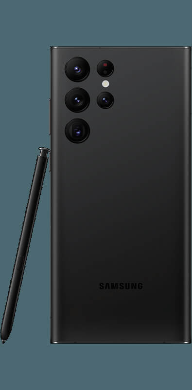 Samsung Galaxy S22 Ultra 5G Black, Seitenansicht
