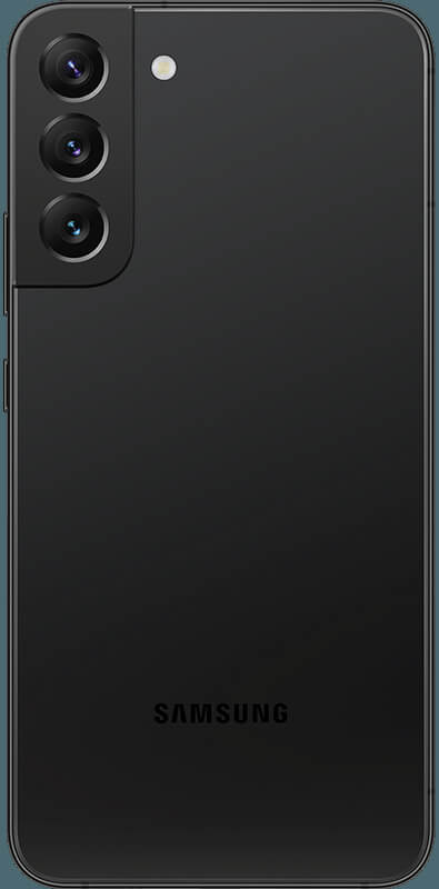 Samsung Galaxy S22 Plus 5G Black, Seitenansicht