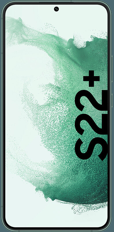 Samsung Galaxy S22 Plus 5G Green, Vorderansicht