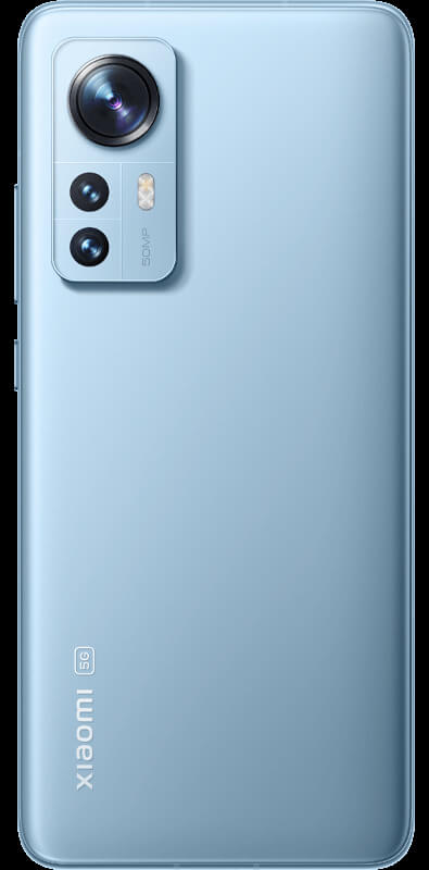 Xiaomi 12 Blue, Rückansicht