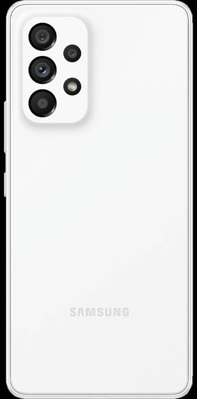 Samsung A53 5G Awesome White, Rückansicht