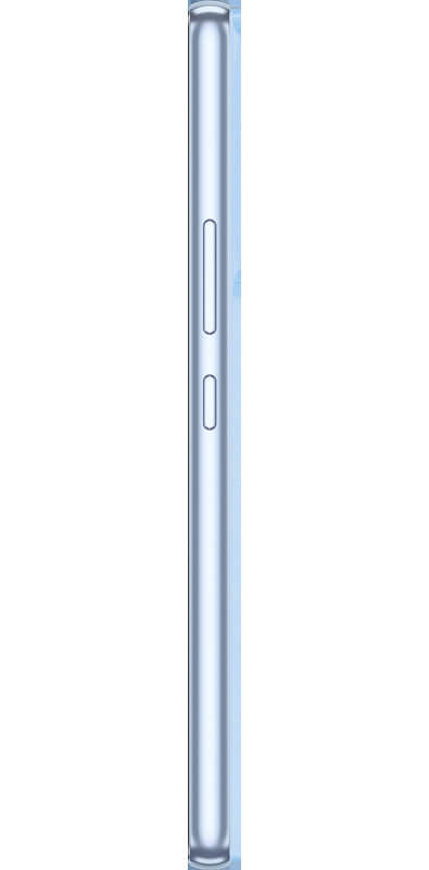 Samsung A53 5G Awesome Blue, Seitenansicht