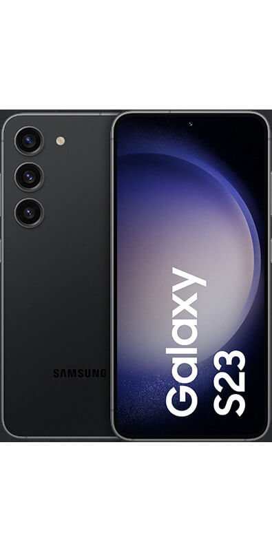 Samsung Galaxy S23 5G Phantom Black , Vorderansicht