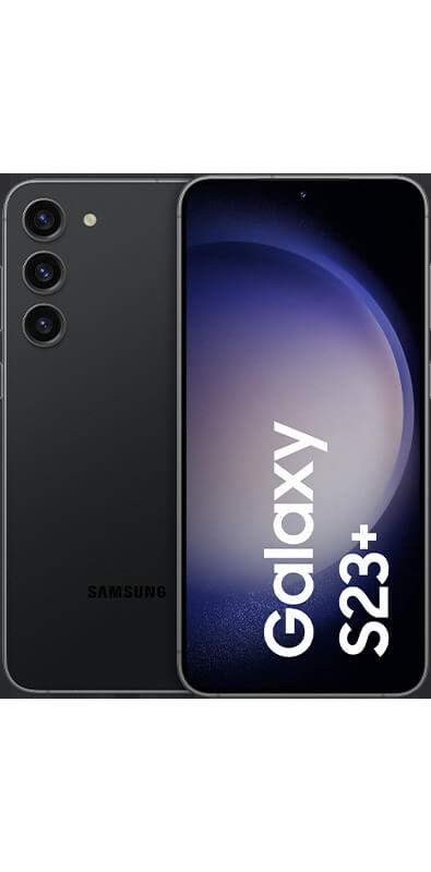 Samsung Galaxy S23 Plus 5G Phantom Black , Vorderansicht