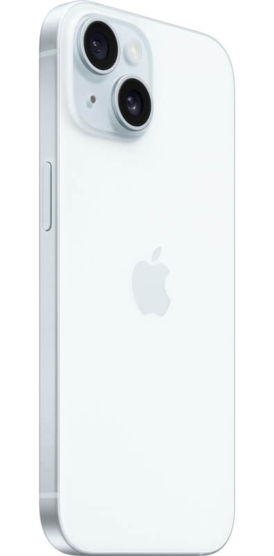 Apple iPhone 15 Blue, Seitenansicht