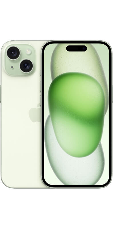Apple iPhone 15 Green, Rückansicht
