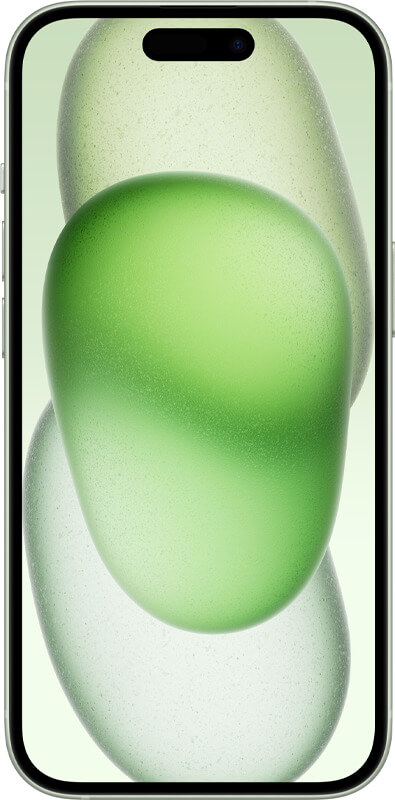 Apple iPhone 15 Green, Vorderansicht