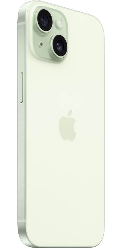 Apple iPhone 15 Green, Seitenansicht