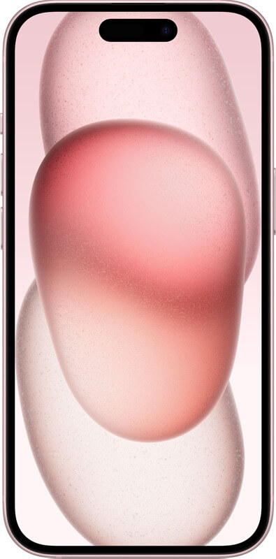 Apple iPhone 15 Pink, Vorderansicht