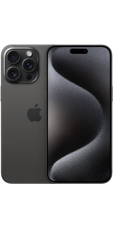 Apple iPhone 15 Pro Max 256 GB Black Titanium mit Vertrag - ab 