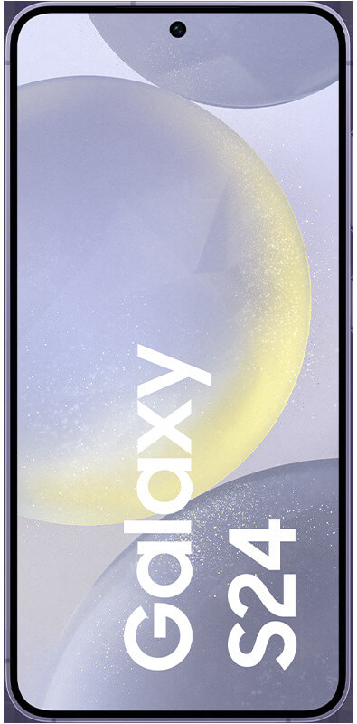 Samsung Galaxy S24 5G Cobalt Violet , Vorderansicht