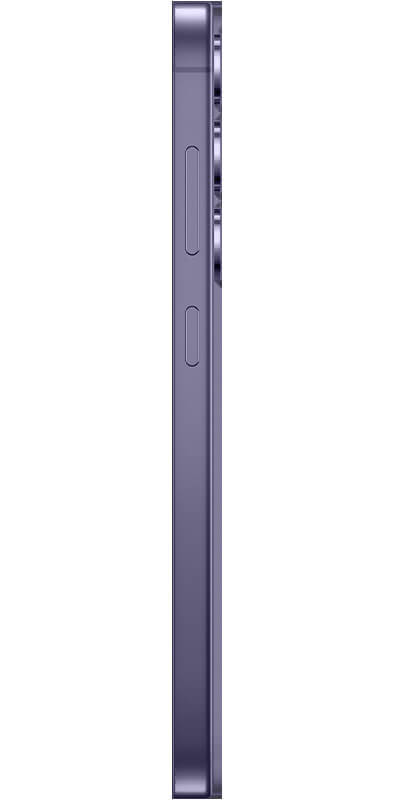 Samsung Galaxy S24 5G Cobalt Violet , Seitenansicht