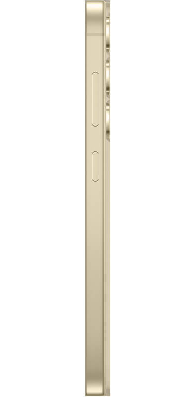 Samsung Galaxy S24 5G Amber Yellow, Seitenansicht