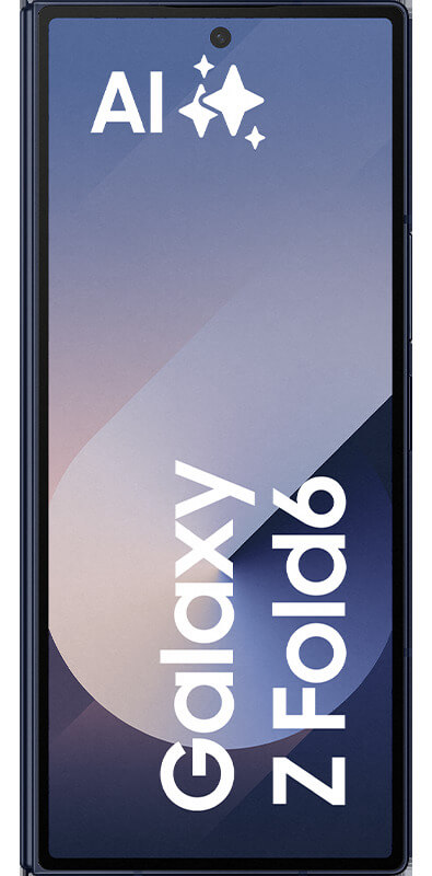 Samsung Galaxy Z Fold 6 Navy, Vorderansicht