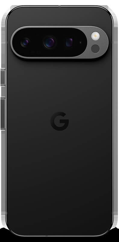 Google Pixel 9 Pro Obsidian, Rückansicht