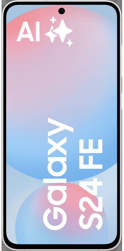 Samsung Galaxy S24 FE Blue, Vorderansicht