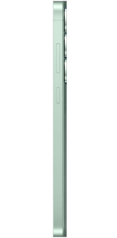 Samsung Galaxy S25 Mint, Seitenansicht