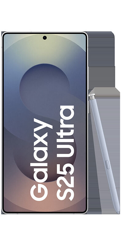 Samsung Galaxy S25 Ultra Titanium Silverblue, Vorderansicht