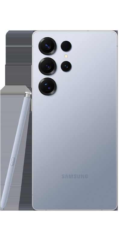 Samsung Galaxy S25 Ultra Titanium Silverblue, Rückansicht