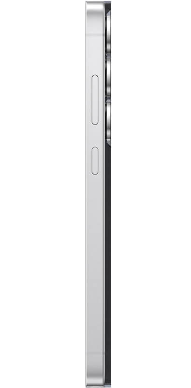 Samsung Galaxy S25 Ultra Titanium Whitesilver, Seitenansicht