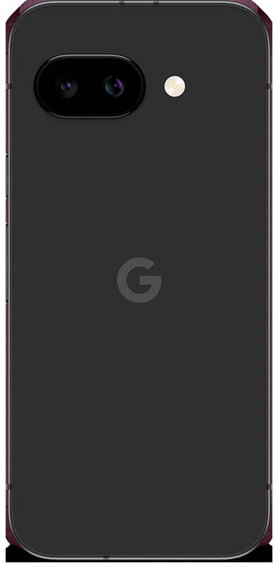Google Pixel 9a Obsidian, Rückansicht