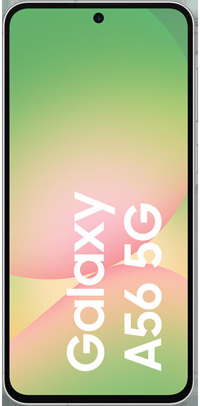 Samsung Galaxy A56 5G Awesome Lightgray, Vorderansicht