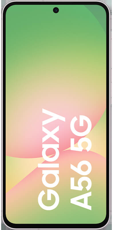Samsung Galaxy A56 5G Awesome Pink, Vorderansicht