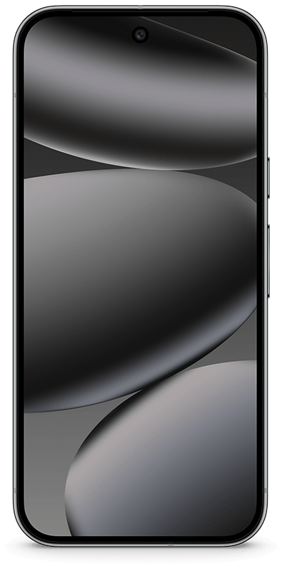 Google Pixel 10 Pro Obsidian, Vorderansicht
