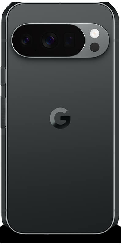 Google Pixel 10 Pro Obsidian, Seitenansicht