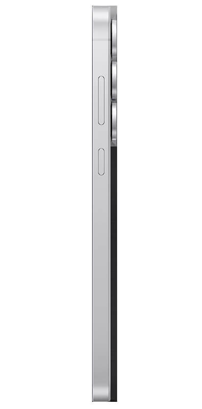 Samsung Galaxy S25 FE White, Seitenansicht