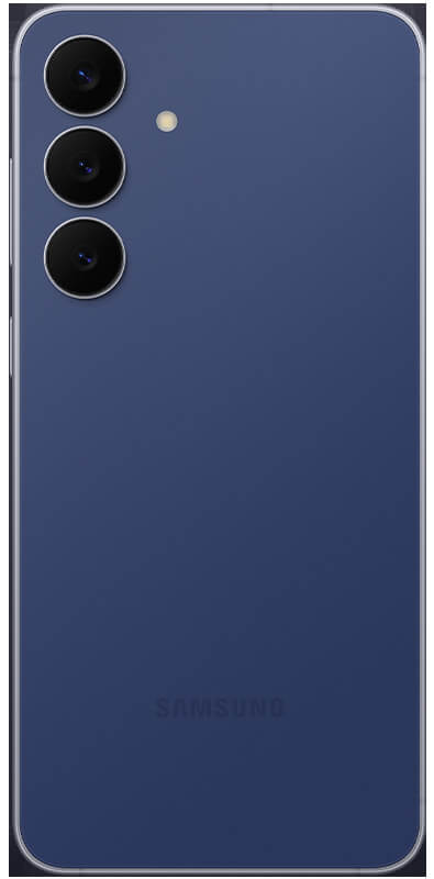 Samsung Galaxy S25 FE Navy, Rückansicht