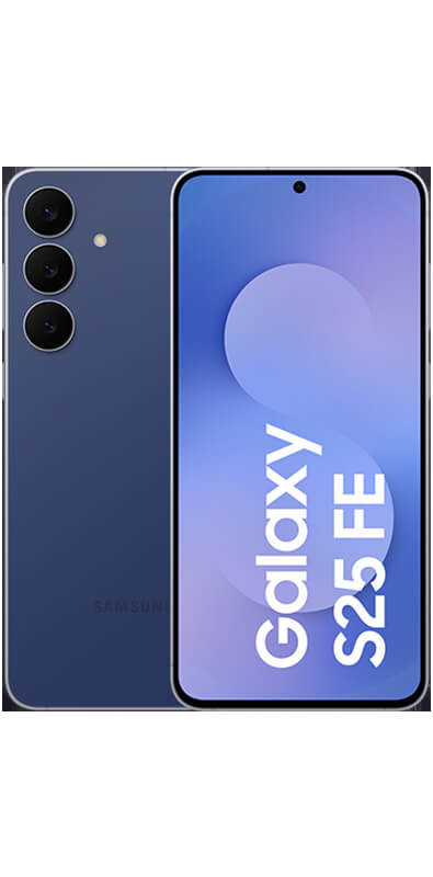 Samsung Galaxy S25 FE Navy, Vorderansicht