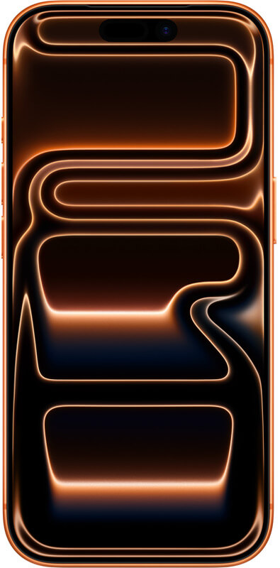 Apple iPhone 17 Pro Cosmic Orange, Vorderansicht