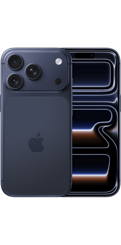 Apple iPhone 17 Pro Tiefblau, Rückansicht