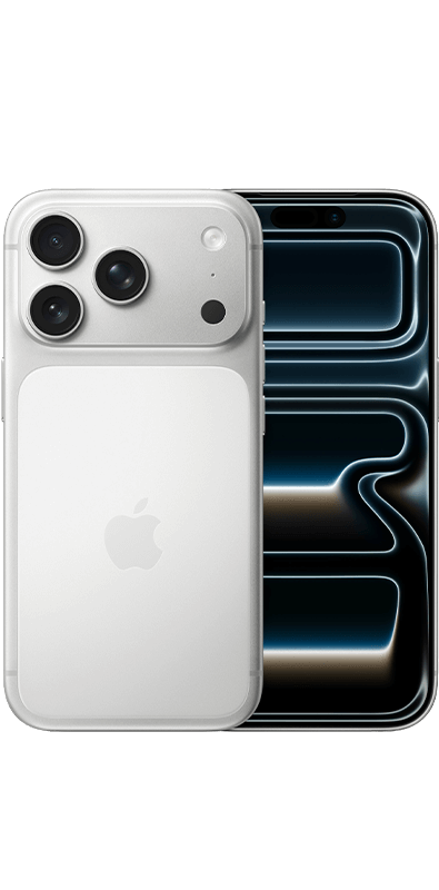 Apple iPhone 17 Pro Silber, Rückansicht