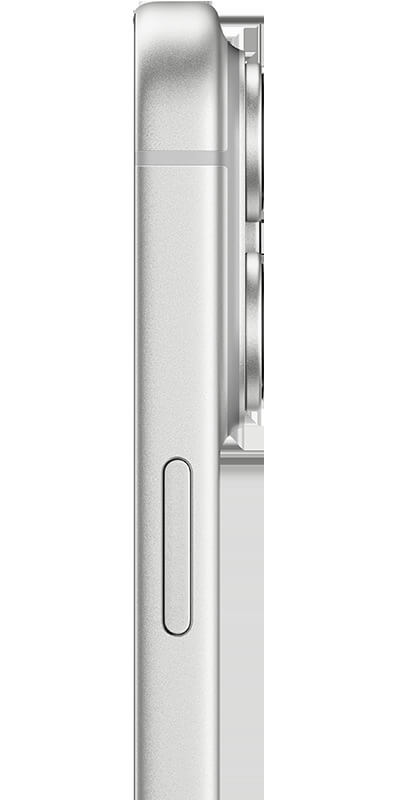 Apple iPhone 17 Pro Silber, Seitenansicht