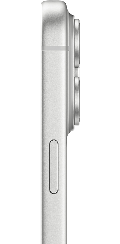 Apple iPhone 17 Pro Silber, Seitenansicht
