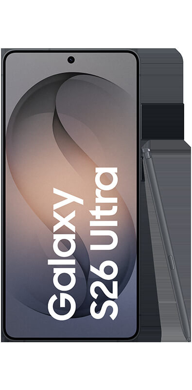 Samsung Galaxy S26 Ultra Black, Vorderansicht