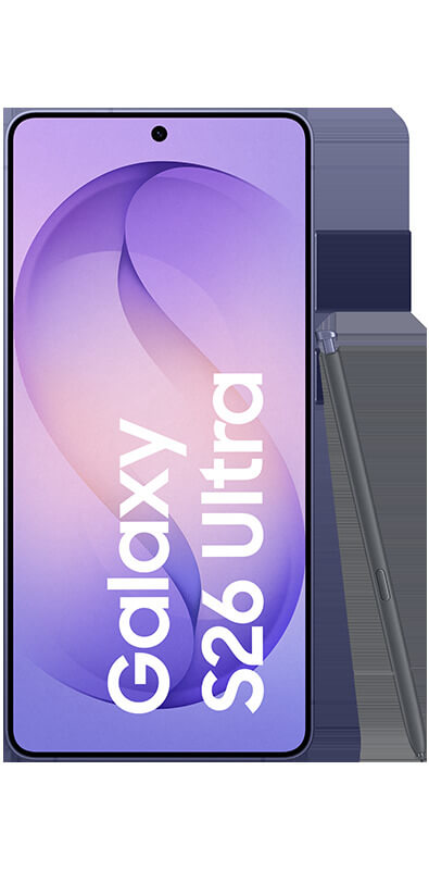 Samsung Galaxy S26 Ultra Cobalt Violet, Vorderansicht