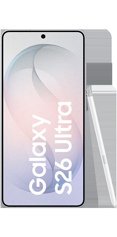 Samsung Galaxy S26 Ultra White, Vorderansicht