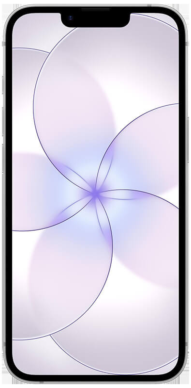 Apple iPhone 17e Weiss, Vorderansicht